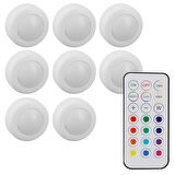 Powermaster PM-27186 Led Mobilya Merdiven Pilli Aydınlatma Lamba 3M Yapışkanlı Kumandalı Rgb Renkli 4000K 8'li Paket