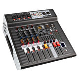 Magicvoice 4 Kanal 2X350 Watt Usb/Sd/Bluetooth Power Mixer