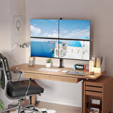 Powermaster PM-054 13-27 İnç Dörtlü Quad Mekanik Lcd Led Gaming Pc Monitör Tutucu Masa Stand Askı Aparatı