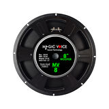 Magicvoice MV-8 Maks. 350 Watt / Rms 150 Watt 8” Siyah 20 Cm Woofer Yedek Hoparlör