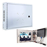 Novacom 45X35x10 Cm Dik Tip Gri Monitör Takılabilen Dvr Kabini