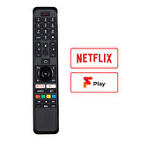 Weko Ses Komutsuz Vestel RC 43161 NETFLIX-PLAY Lcd Led Tv Kumanda