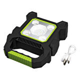 POWERMASTER JY-258C 3 KADEMELİ ŞARJLI ÇOK FONKSİYONLU SOLAR IŞILDAK (OM-17)