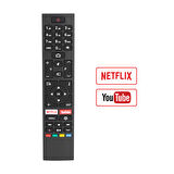 Vestel RC43157 / Toshiba CT-8557 H0369 Netflix-Youtube Tuşlu Lcd Led Tv Kumandası