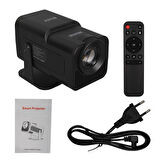 Hello HY320 Android 11 Akıllı LED Ayarlanabilir Projeksiyon Fhd Kablosuz Görüntü Aktarım Destekli Ev Sinema Sistemi Duvar Yansıtma