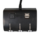 Olesson 1506 12-24V 120 Watt 3'LÜ Araç Çakmak Çoklayıcı