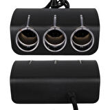 Olesson 1521 12-24V 120 Watt 3'LÜ Araç Çakmak Çoklayıcı