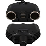 Olesson 1630 12-24V 120 Watt 2'Li Araç Çakmak Çoklayıcı