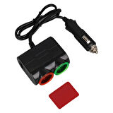 Olesson 1631 12-24V 120 Watt 2'Li Araç Çakmak Çoklayıcı