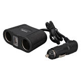 Olesson 1645 12-24V 100 Watt 2'Li Araç Çakmak Çoklayıcı