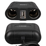 Olesson 1645 12-24V 100 Watt 2'Li Araç Çakmak Çoklayıcı