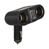 Olesson 1646 12-24V 100 Watt 2'Li Araç Çakmak Çoklayıcı