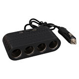 Olesson 1654 12-24V 120 Watt 4'LÜ Araç Çakmak Çoklayıcı