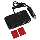 Olesson 1654 12-24V 120 Watt 4'LÜ Araç Çakmak Çoklayıcı