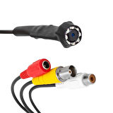 PowerMaster PM-19307 2mp 3.7mm 1080p 2000 TVL Analog CVBS Yuvarlak Mini Tip Mikrofonlu Kamera