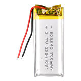 PowerMaster 802045 3.7V 700mAh Lityum Polimer (Li-po) Batarya Ciklet Pil