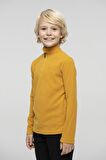 2AS Potra Yarım Fermuarlı Çocuk Polar Sweatshirt