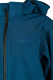2AS SAYRA Softshell Çocuk Ceket Petrol