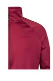 2AS Menza Tam Fermuarli Kadın Sweatshirt Bordo