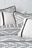 Eco Cotton Colossae Çizgili Pamuk Çift Kişilik Nevresim Takımı
