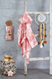Ecocotton Rosa Kız Çocuk Müslin Bornoz Somon 1-2 Yaş