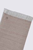Ecocotton Hasna 3'lü Havlu Seti %100 Organik Pamuk Keten Melanj Terra