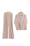 Ecocotton Ala Terra %100 Organik Pamuk Keten "L" Pijama Takımı