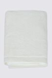Ecocotton Basic Banyo Havlusu %100 Organik Pamuk Krem 80x150 Cm