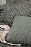 Ecocotton Tara Çift Kişilik Nevresim Takımı %100 Organik Pamuk Müslin Yeşil 200x220 Cm