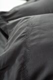 Ecocotton Güz Çift Kişilik Nevresim Takımı %100 Organik Pamuk Saten Brodeli Antrasit 200x220 Cm
