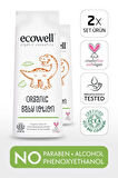 Ecowell Bebek Yüz & Vücut Losyonu Set, Organik & Vegan Sertifikalı, Nemlendirici Krem, Parabensiz 2x300ml