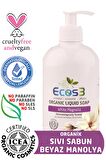 Ecos3 Organik Sıvı Sabun Beyaz Manolya (500 Ml)