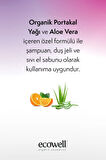 Ecowell Organik Bebek Ve Çocuk Temizleme Jeli, Vegan Sertifikalı, Şampuan, Duş Jeli Sabun Parabensiz 500ml
