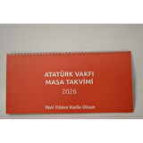 Atatürk Vakfı Masa Sümen Takvimi 2026