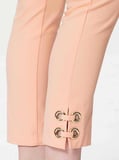 Paça Detaylı Pantolon   Somon
