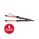 Ventoso Premium Seramik Dijital Ekranlı Saç Düzleştirici ve Maşa & Isıya Dayanıklı Eldivenli 