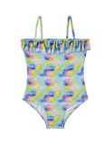 Slipstop Çok Renkli Kız Çocuk Mayo SM22110220 Rihanna Junior Swimsuit