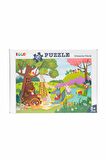 Eolo Hayvanlar 96 Parça Çocuk Puzzle