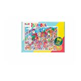 Eolo İstanbul 5+ Yaş Büyük Boy Puzzle 96 Parça