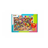 96 Parça Puzzle - Süpermarket