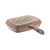 OMS Dikdörtgen 36*26*9 cm Çift Taraflı Tava (3215.00.12)