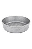 3411 Tek Parça Bio Granit 26x7,5 Cm Fırın Tepsisi Gri