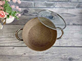 Oms Kum Beji Granit 20 Cm Derin Tencere