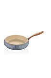 12002 - ALLURE - Pure CERAMIC - 9 Parça - Biogranit, Seramik, Set, Antrasit Gövde, Bakır Detay