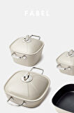 Fabel 7 Parça Tencere seti Krem