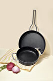 FİN 2 Parça tava-sahan set (20 cm sahan, 26 cm tava,)