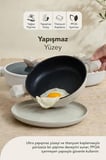 Gal 6 Parça Diamond Sahan Seti Krem (Silikon Spatula Hediyeli)