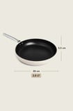 Esperanza Titanyum Tava 28 cm Krem