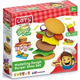 Lets Oyun Hamuru Hamburger Seti L9003 14 Parça