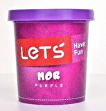 Lets Tek Renk Oyun Hamuru Neon Mor 150Gr L8340 18